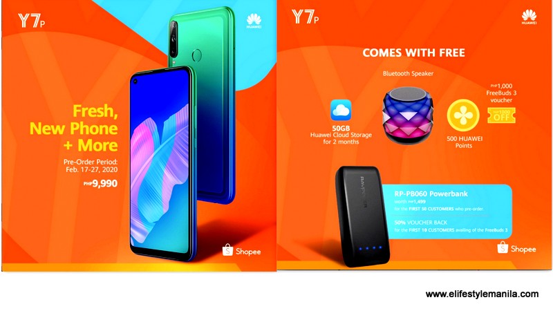 Huawei Y7P Shopee