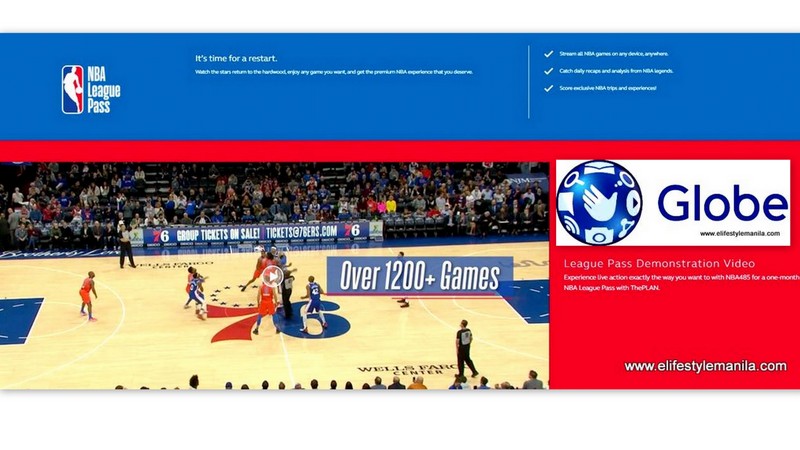 Globe 2020 League Pass via GCash