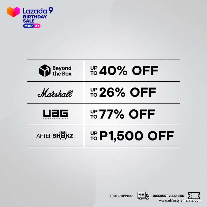Beyond the Box and Digital Walker best brands upto 87% OFF on Lazada bday sale