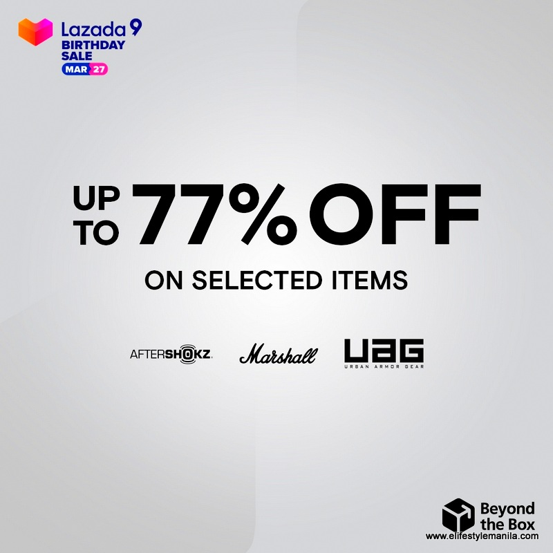 Beyond the Box and Digital Walker best brands upto 87% OFF on Lazada bday sale