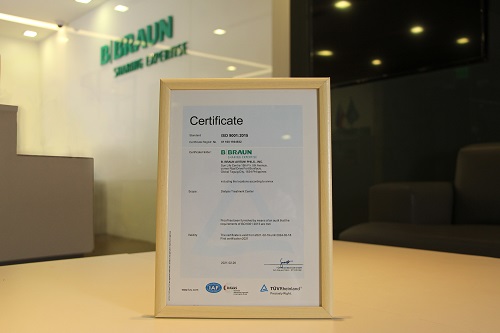 Dialysis center maintains country’s first and only ISO certification 
