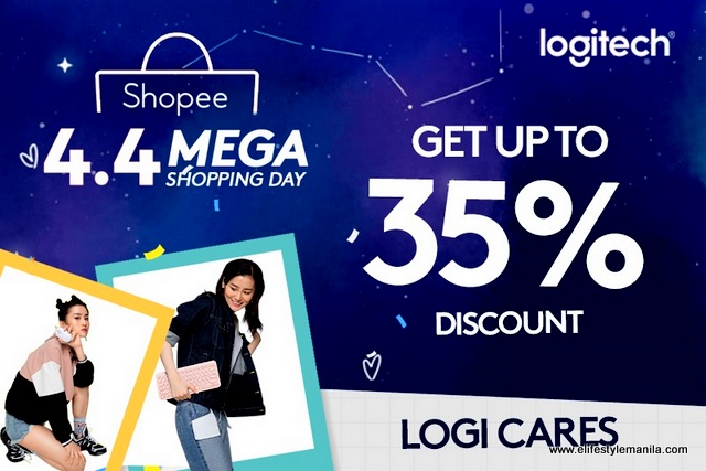 Logitech in Shopee 4.4 Mega Shopping Day Sale