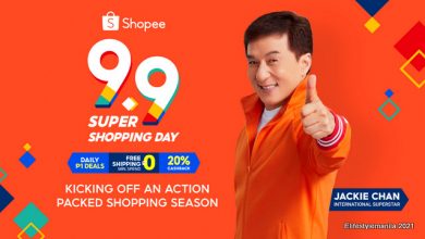 Shopee 9.9 ambassador Jackie Chan