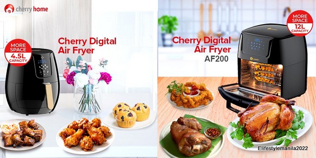 Cherry Digital Air Fryer AF 100 and AF 200