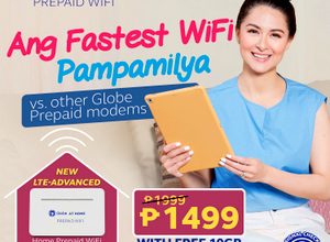 Globe at Home Prepaid WiFi modem