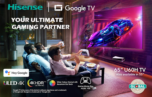 Hisense U60H Ultra HD 4K ULED Smart Google TV