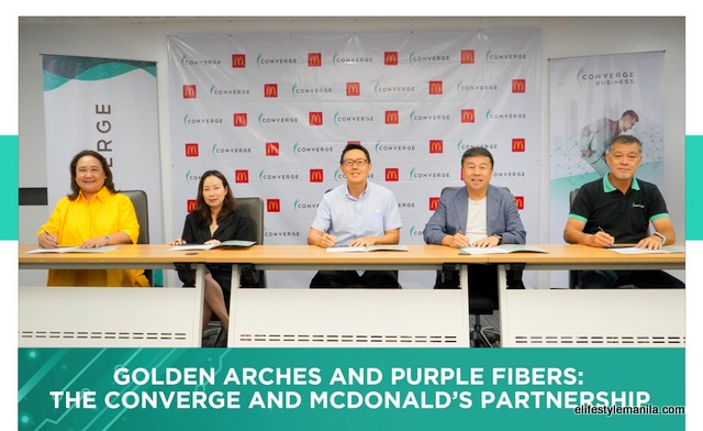Converge and McDonald's Philippines