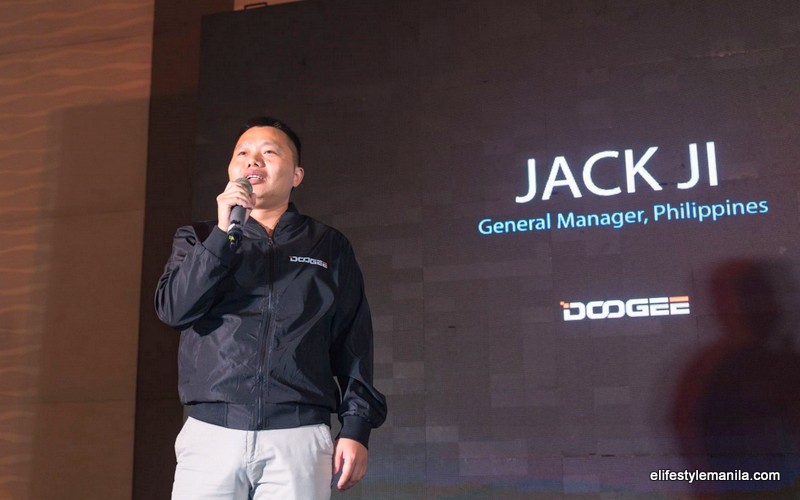 Doogee Philippines General Manager Jack Ji