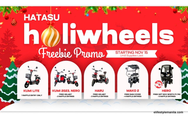 hatasu ebike holiwheels xmas promo