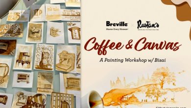 Breville event with contemporary artist Bisai