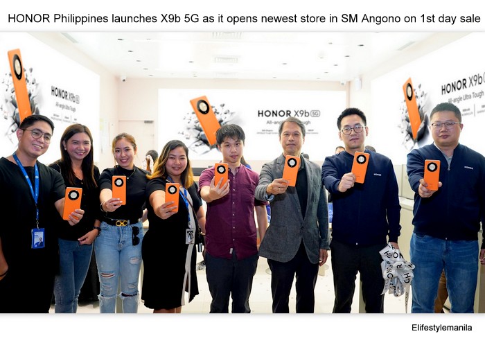 HONOR X9b 5G launched at SM Angono concept store