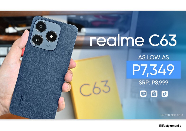 realme c63 officially launched in the Philippines