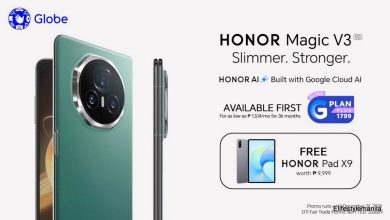 HONOR Magic v3 via globe postpaid plans