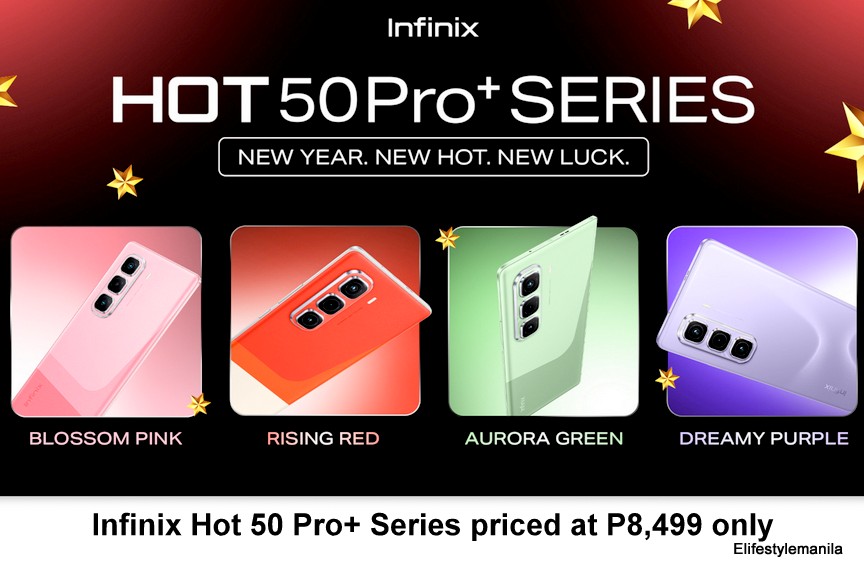 infinix hot 50 pro+ priced at P8,499 only