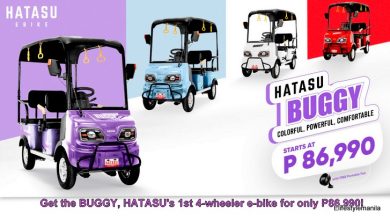 Get the BUGGY, HATASU's 1st 4-wheeler e-bike for only P86,990!