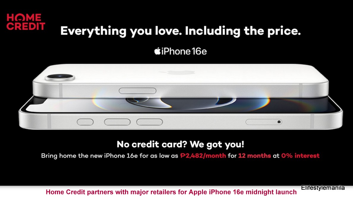 Home Credit partners with major retailers for Apple iPhone 16e midnight launch