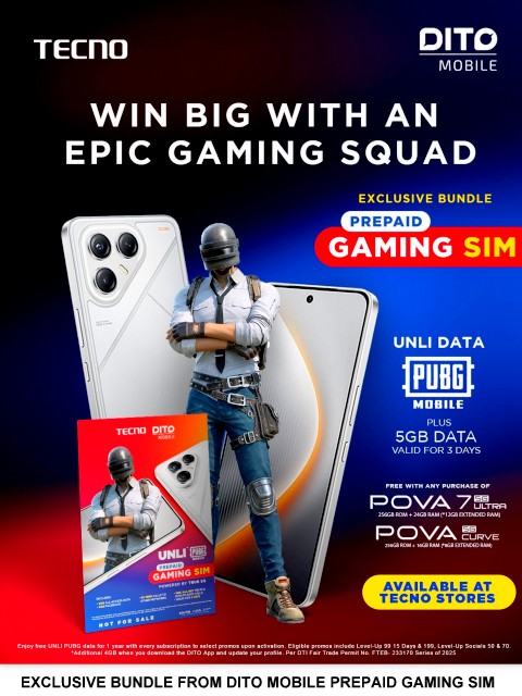 TECNO POVA 7 Ultra 5G now available in the Philippines, priced at P12,999 only. Order now and get three freebies