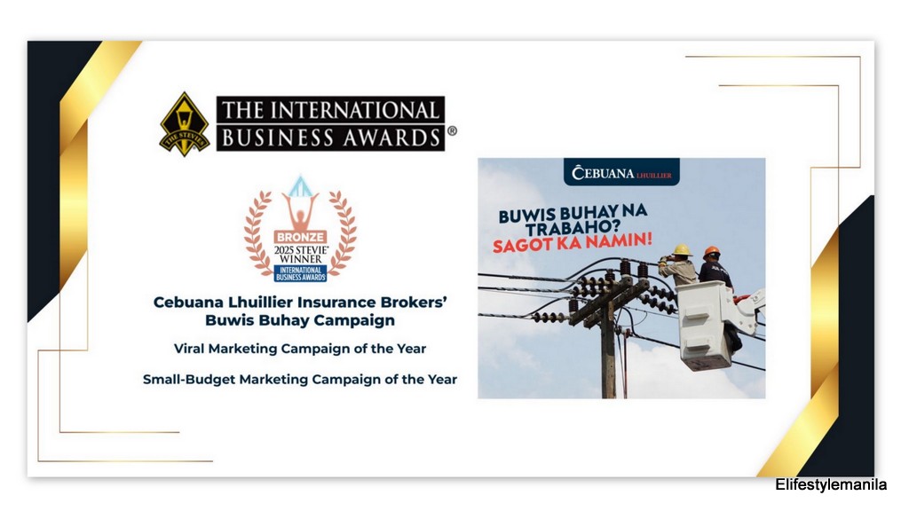 Cebuana Lhuillier Insurance Brokers wins 1 Bronze and 1 Silver IBA Honors for the "Buwis Buhay" campaign