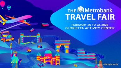 The Metrobank Travel Fair happening on February 20 to 22 at the Glorietta Activity Center