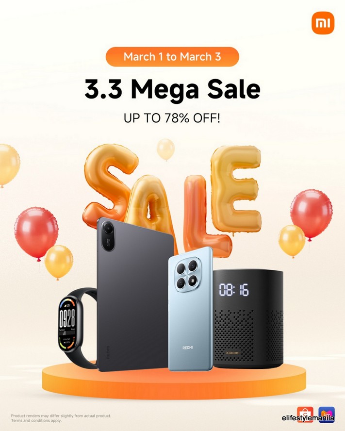 Get up to 78% or P6,000 as Xiaomi and Poco Mega Sale happening on 3.3 (March 3)