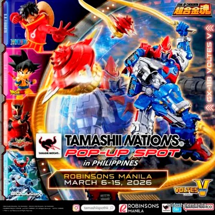 Tamashii Nations Pop-Up Spot in the Philippines makes a return in 2026