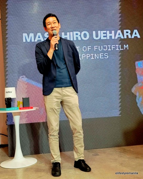 FUJFILM Philippines President Masahiro Uehara