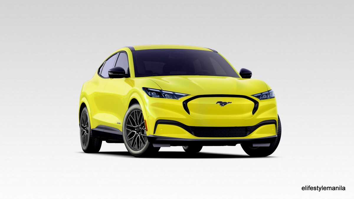 The New Ford Mustang Mach-E rear wheel drive introductory price of P2,599,000 only