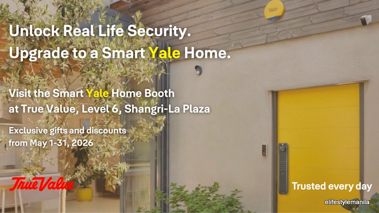 Upgrade to a Smart Yale Home: Visit True Value Shangri-La this May for exclusive gifts and deals whole month long